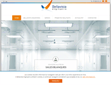 Tablet Screenshot of bellavistaenginyeria.com
